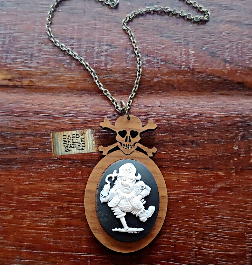 Peg Leg Pirate Necklace