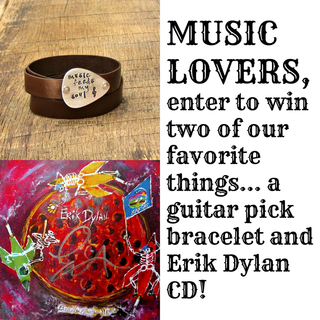 Music Lovers, Here's a Chance to Win a Guitar Pick Bracelet and a CD!