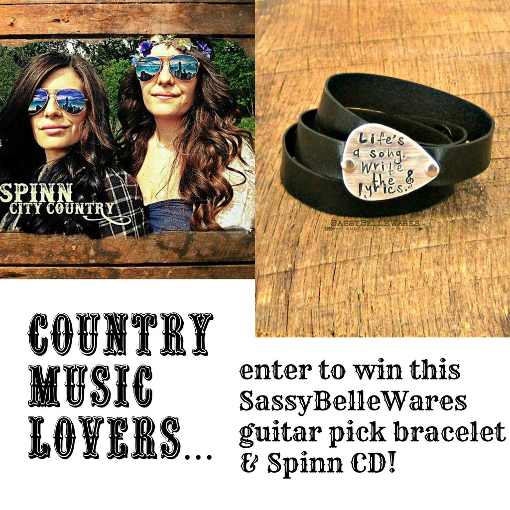 Country Music Lovers, Here's a Chance to Win a Guitar Pick Bracelet and a CD!