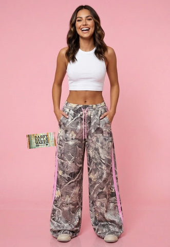 Camo Wide Leg Lounge Pants