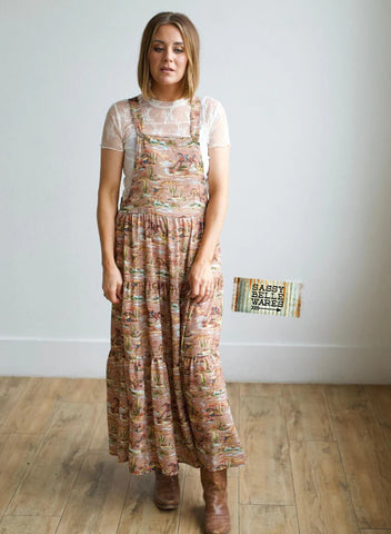 Cowboy Overall Dress