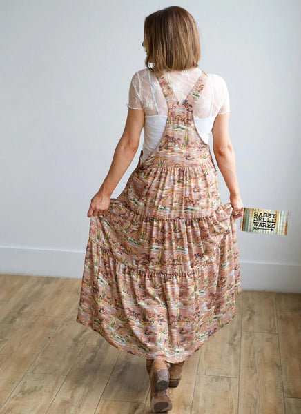 Cowboy Overall Dress