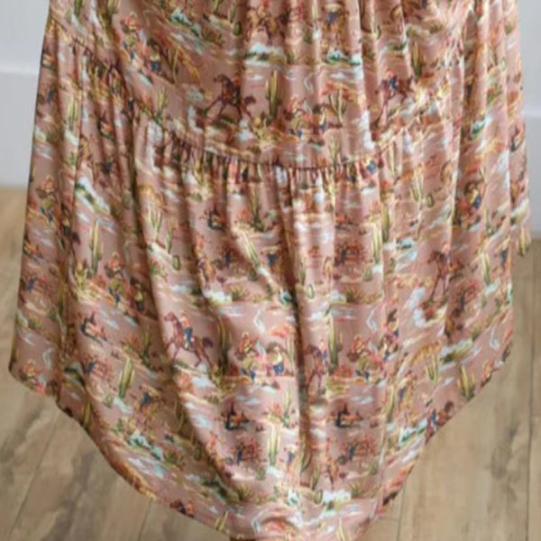 Cowboy Overall Dress
