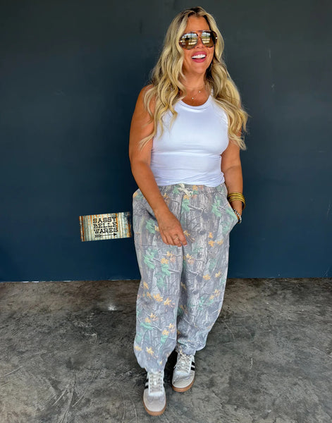 Forest Camo Jogger Sweatpants