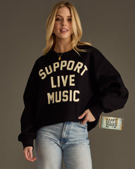 Support Live Music Sweatshirt