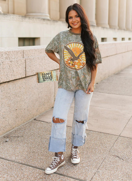 Camo Eagle Tee