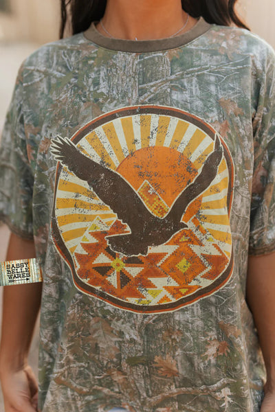 Camo Eagle Tee