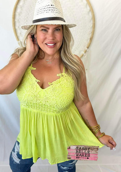 Lace Tank Top