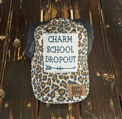 Charm School Dropout Leopard Hat