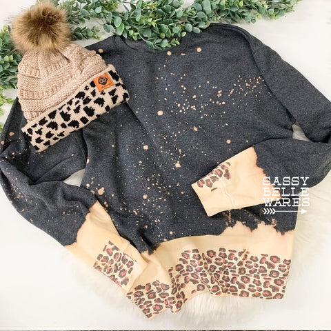 Spotty Leopard Sweatshirt