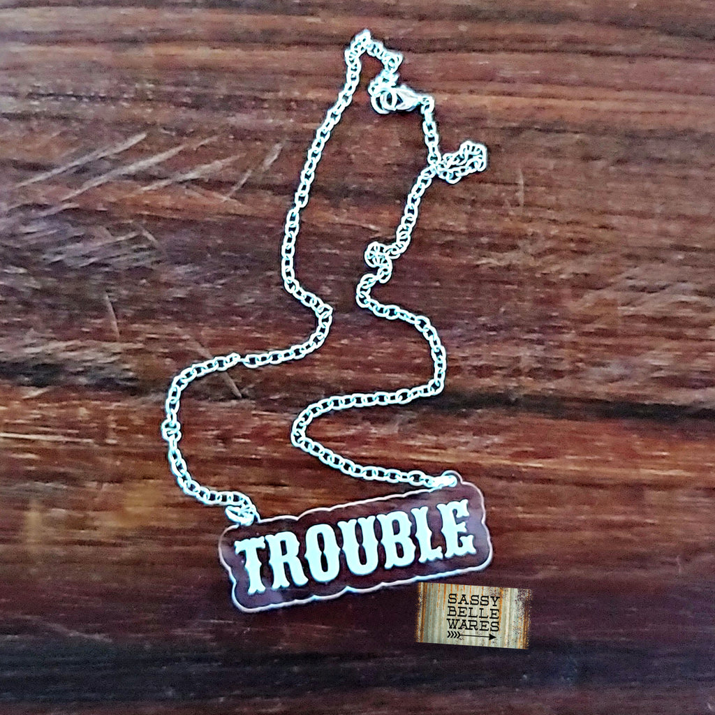Trouble Necklace