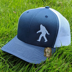 Sasquatch Hat - Navy Blue and White