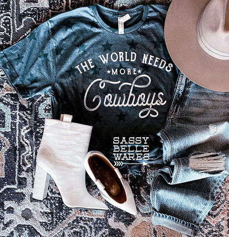 The World Needs More Cowboys Tee